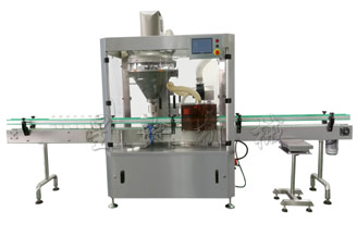 全自動粉劑定量灌裝機(jī)-直線式粉劑定量灌裝機(jī)-瓶裝粉劑灌裝生產(chǎn)線